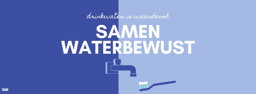 Poster samen waterbewust