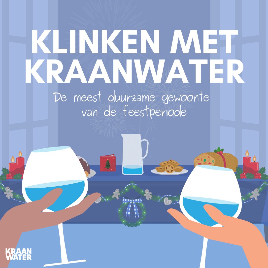 poster klinken met kraanwater